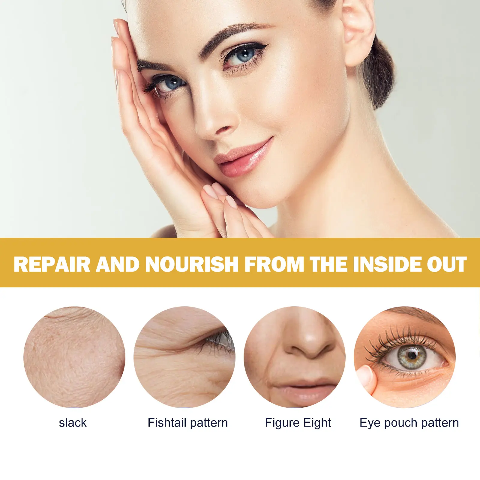 Anti-Wrinkle Face Serum: Hydrating & Firming Treatment by West&Month 8 10s anti wrinkle serum hydrate firm West Month 335 5349