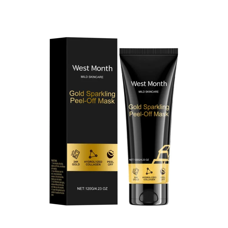 24k gold peel mask firming moisturizing cleansing West Month 201 3614