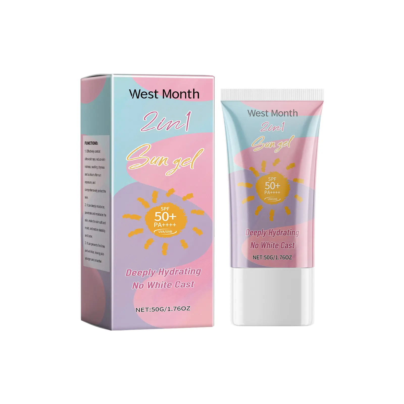 West&Month 2-in-1 Protective Moisturizing Lotion Review: My Summer Skin Savior 1 West&Month Protective Moisturizing Lotion bottle held in hand