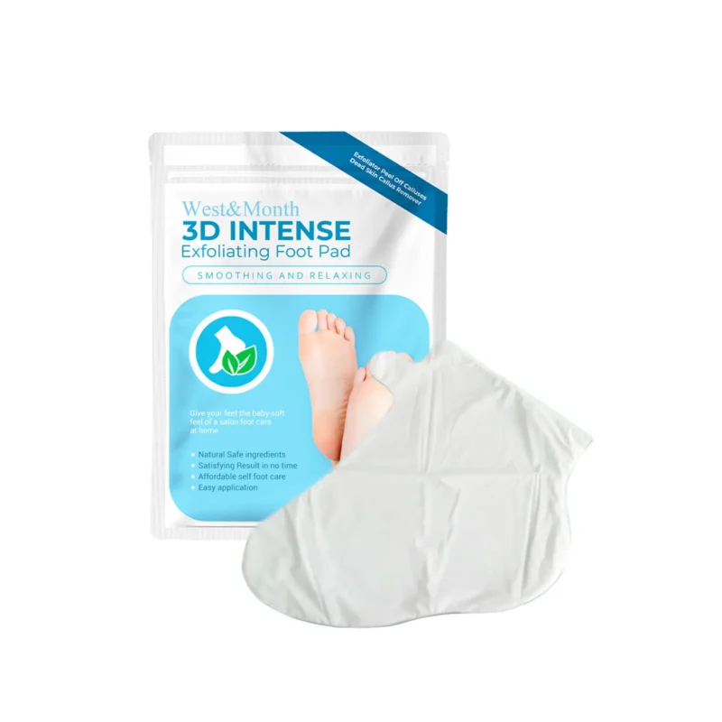 3d foot pad exfoliate clean anti chap moisturize West Month 373 5864