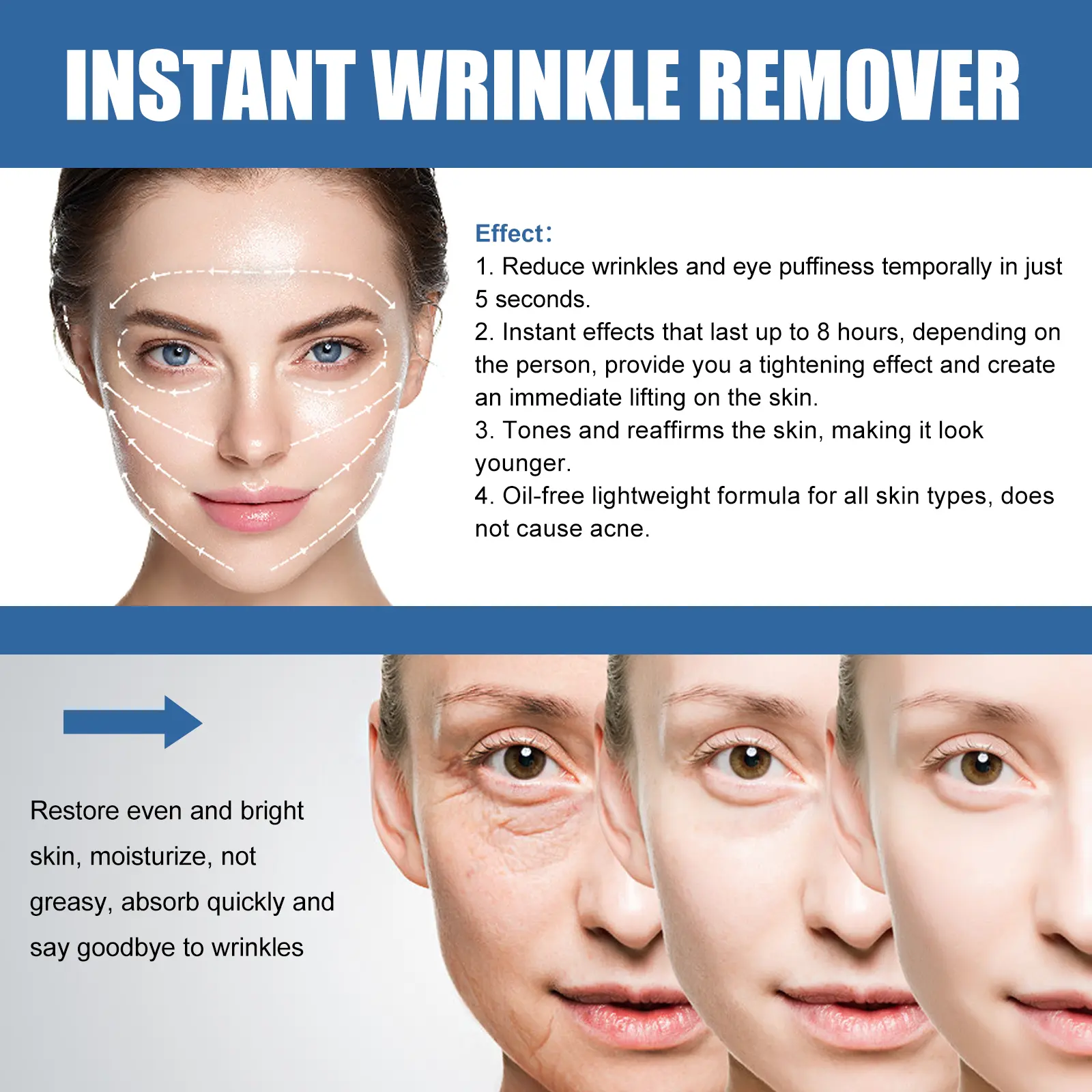 Hydrating Retinol Eye Cream for Fine Lines & Soft Skin - West&Month 5 5s retinol cream reduce eye fine lines West Month 014 1282
