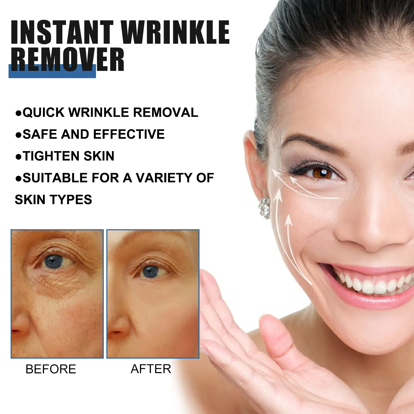 Hydrating Retinol Eye Cream for Fine Lines & Soft Skin - West&Month 6 5s retinol cream reduce eye fine lines West Month 014 1283