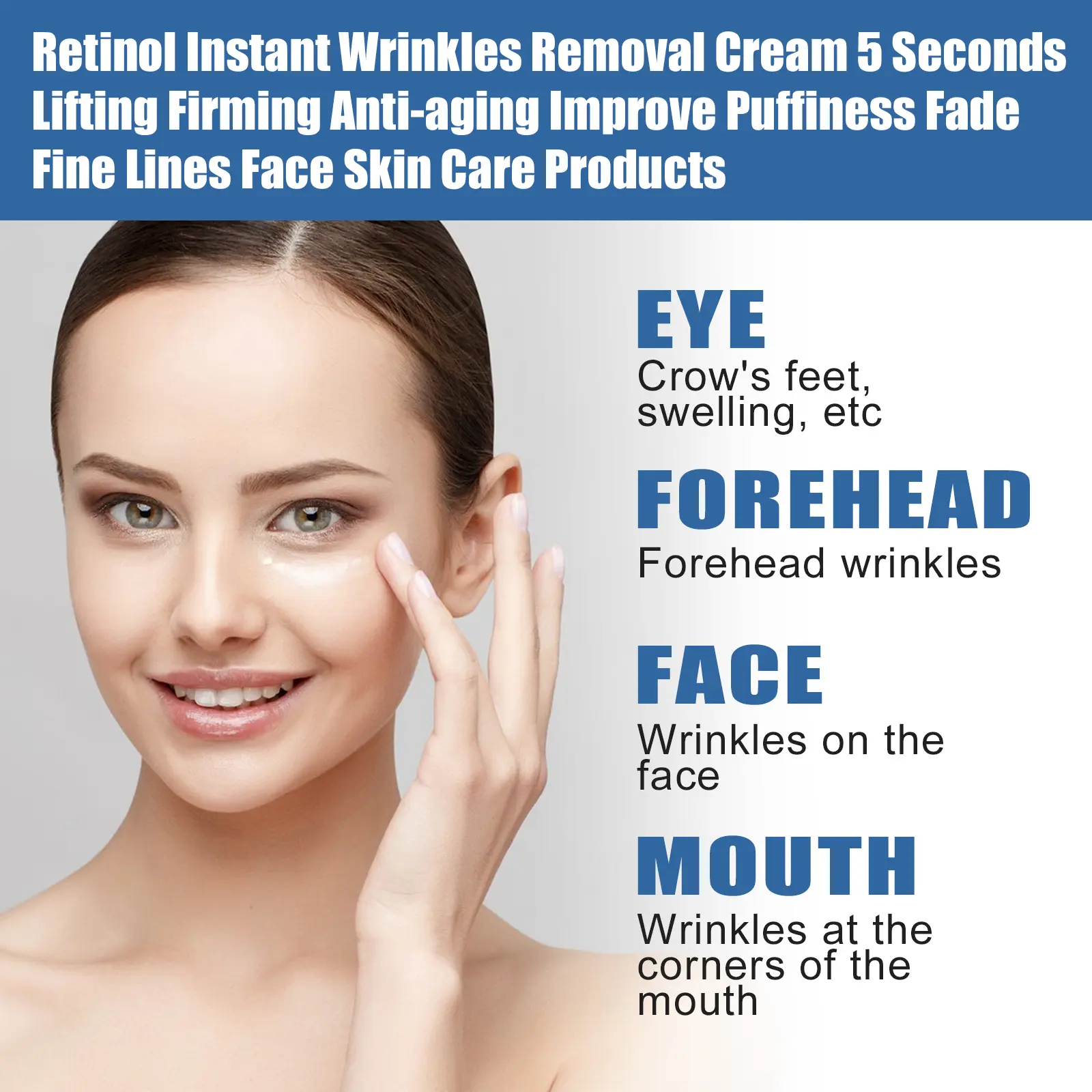 Hydrating Retinol Eye Cream for Fine Lines & Soft Skin - West&Month 9 5s retinol cream reduce eye fine lines West Month 014 1284