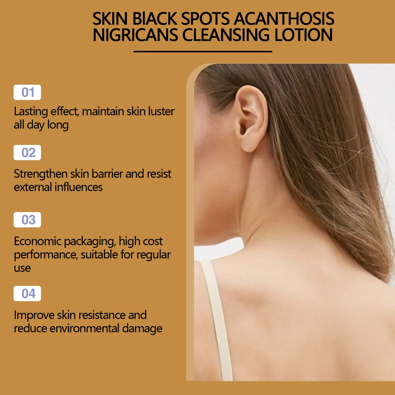 Acanthoderm Body Cleansing Lotion - Moisturizing & Refreshing - West&Month 5 acanthoderm lotion soft moisturize refresh elbow neck West Month 445 6858