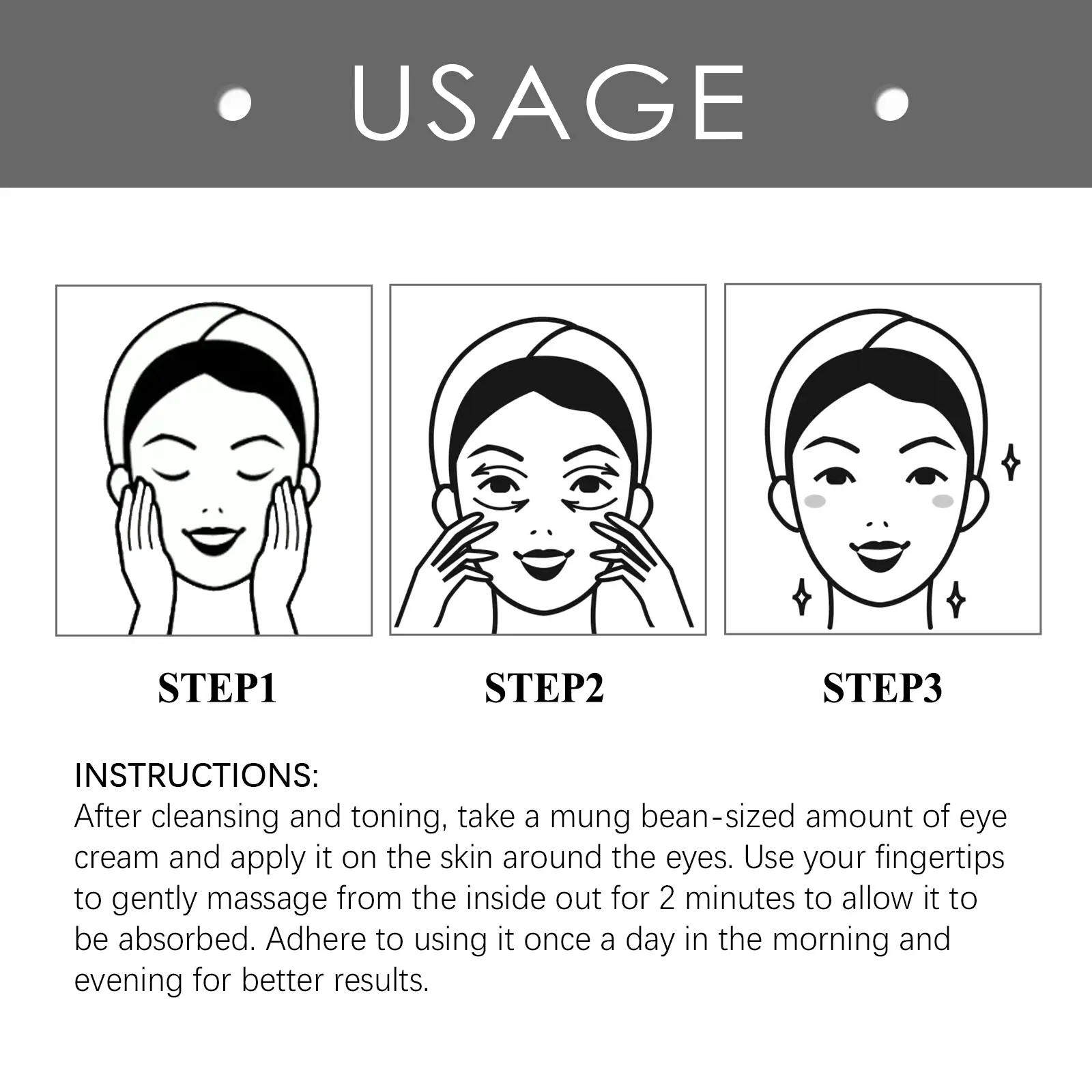 Moisturizing Firming Eye Cream for Line Repair - West&Month 4 advanced eye cream light line repair firm West Month 267 4460