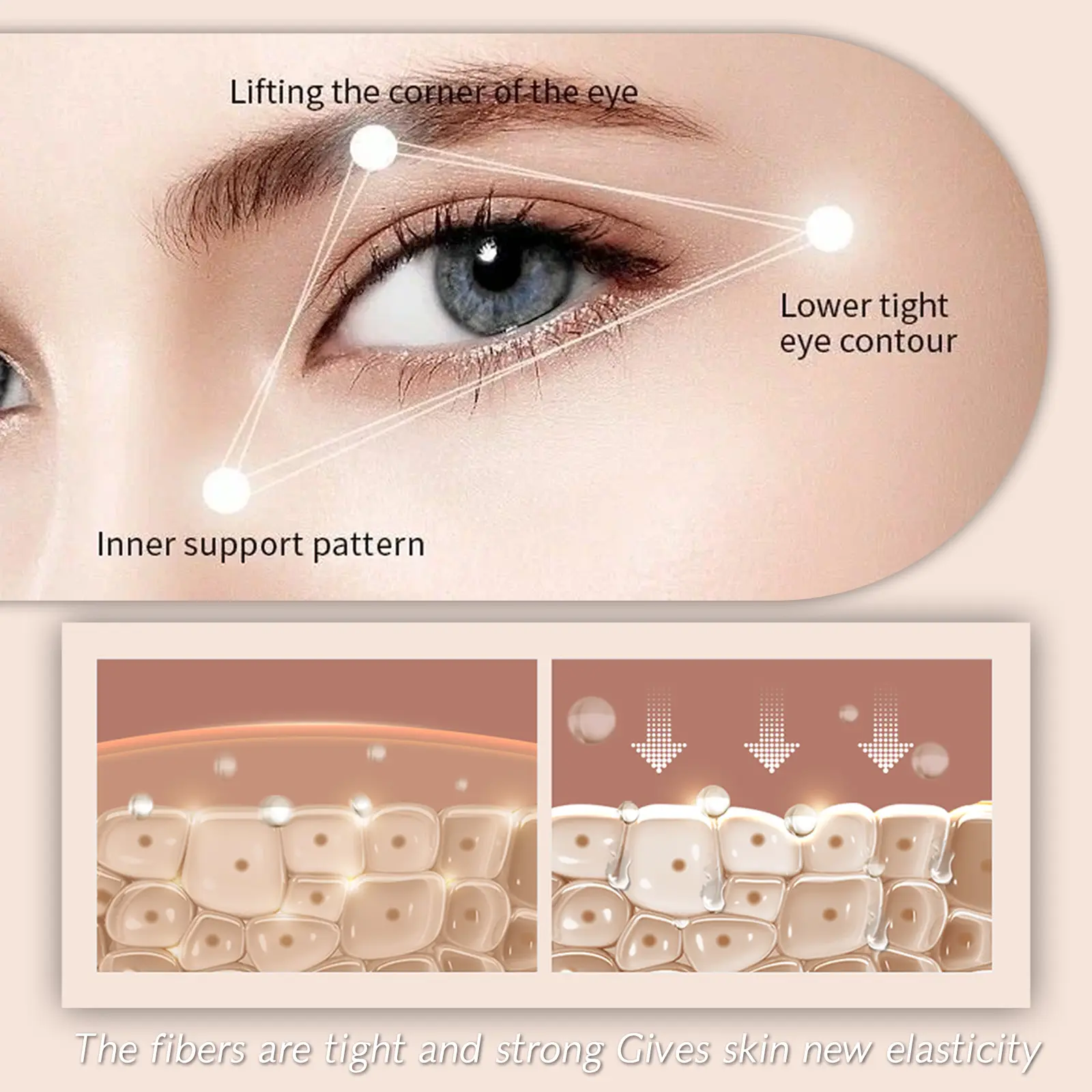 Moisturizing Firming Eye Cream for Line Repair - West&Month 5 advanced eye cream light line repair firm West Month 267 4461