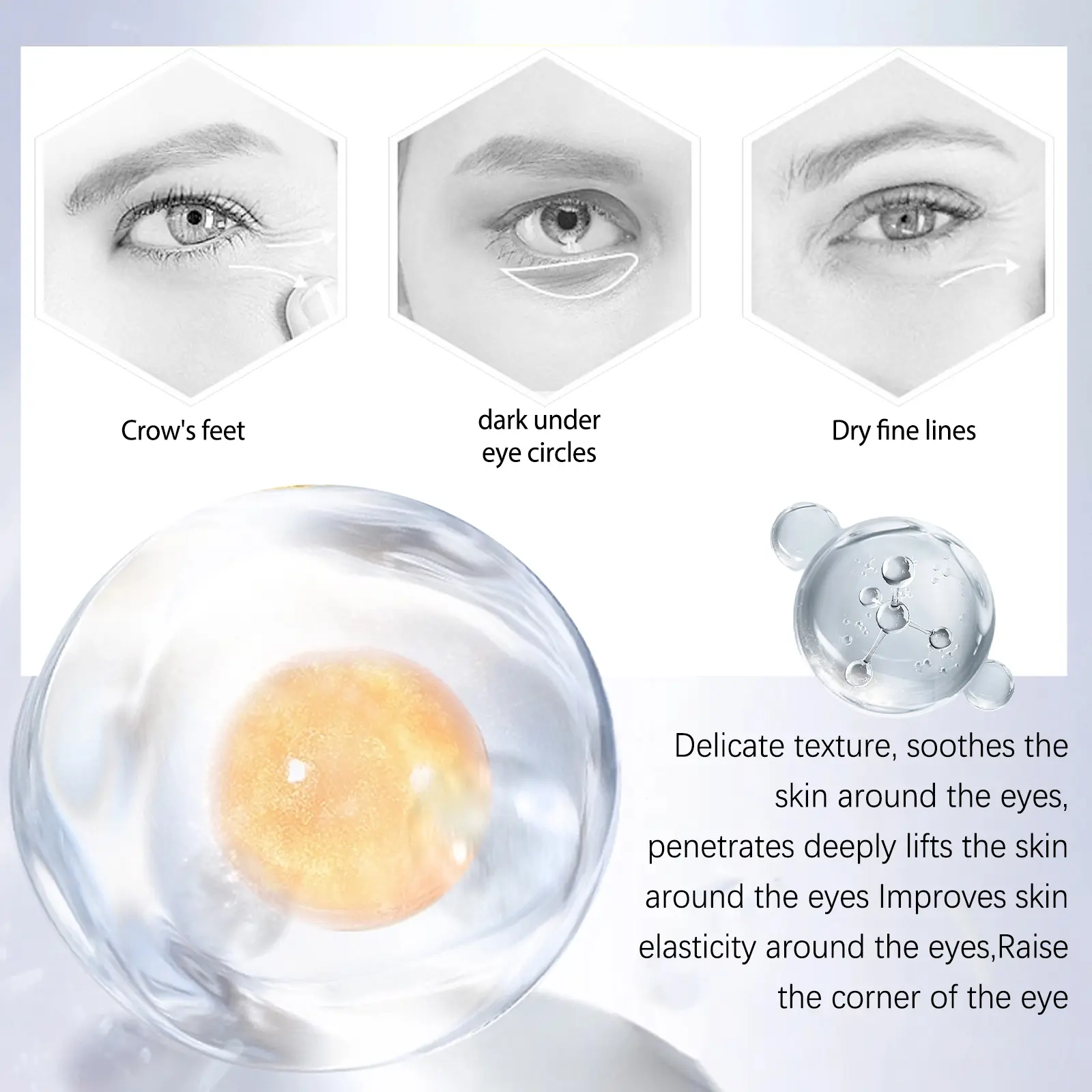 Moisturizing Firming Eye Cream for Line Repair - West&Month 7 advanced eye cream light line repair firm West Month 267 4463