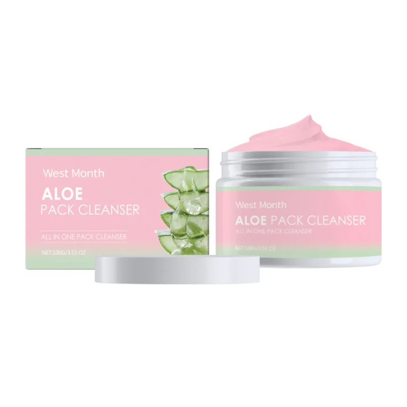 aloe soothing cleanser clean pores exfoliate West Month 258 4344