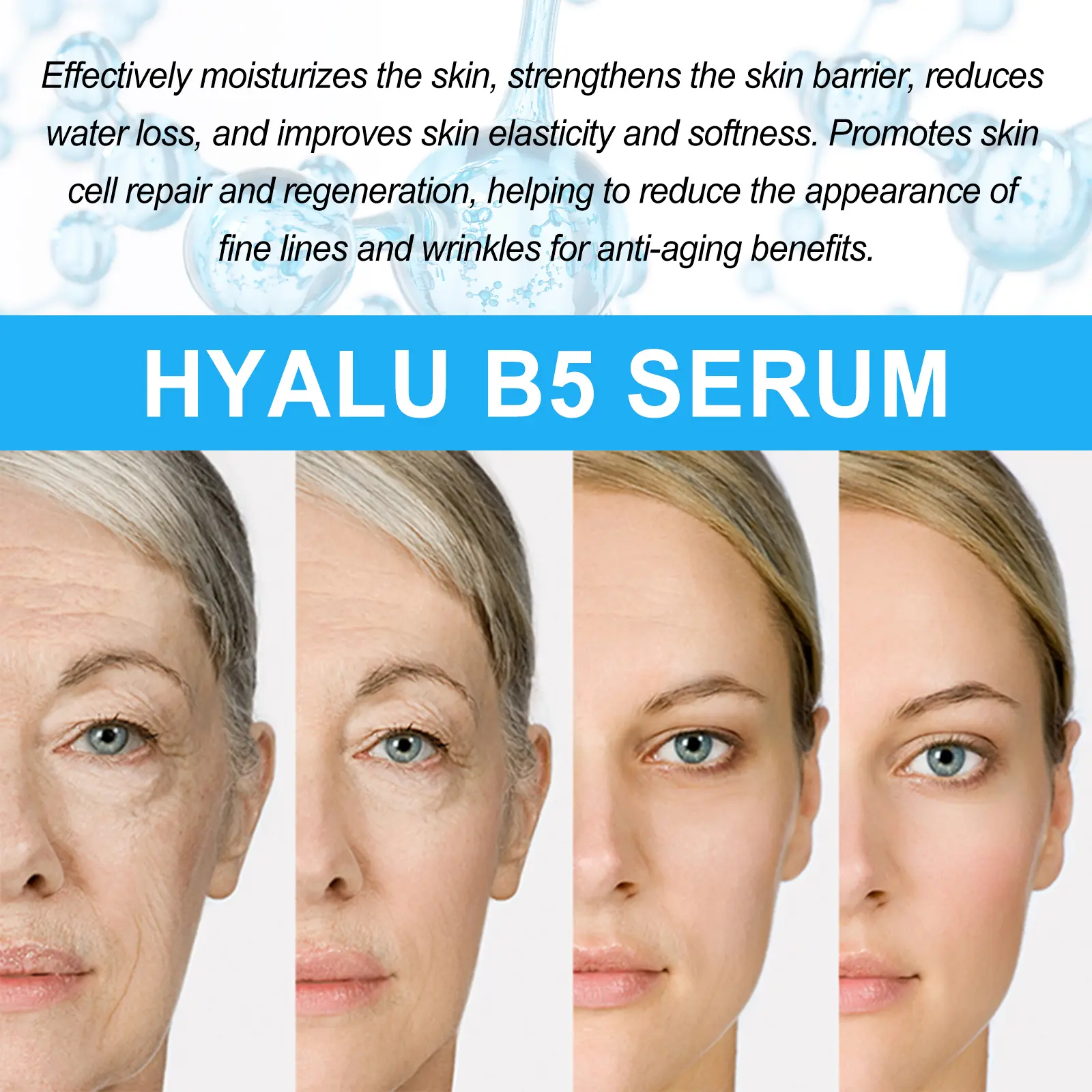 B5 Facial Essence Hydrating & Anti-Aging Serum - West&Month 6 b5 facial essence lighten spot anti aging West Month 333 5316