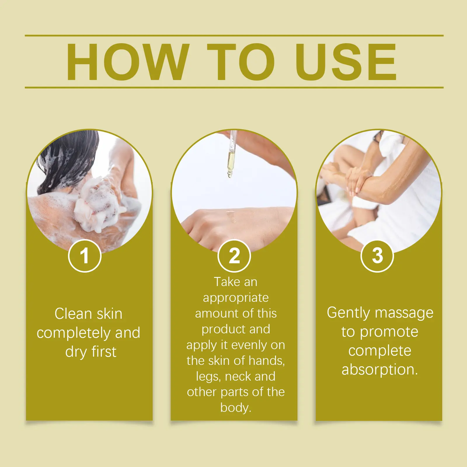 Banana Body Essential Oil for Moisturizing & Massage | West&Month 4 banana body oil nourish waist arm show figure West Month 292 4799