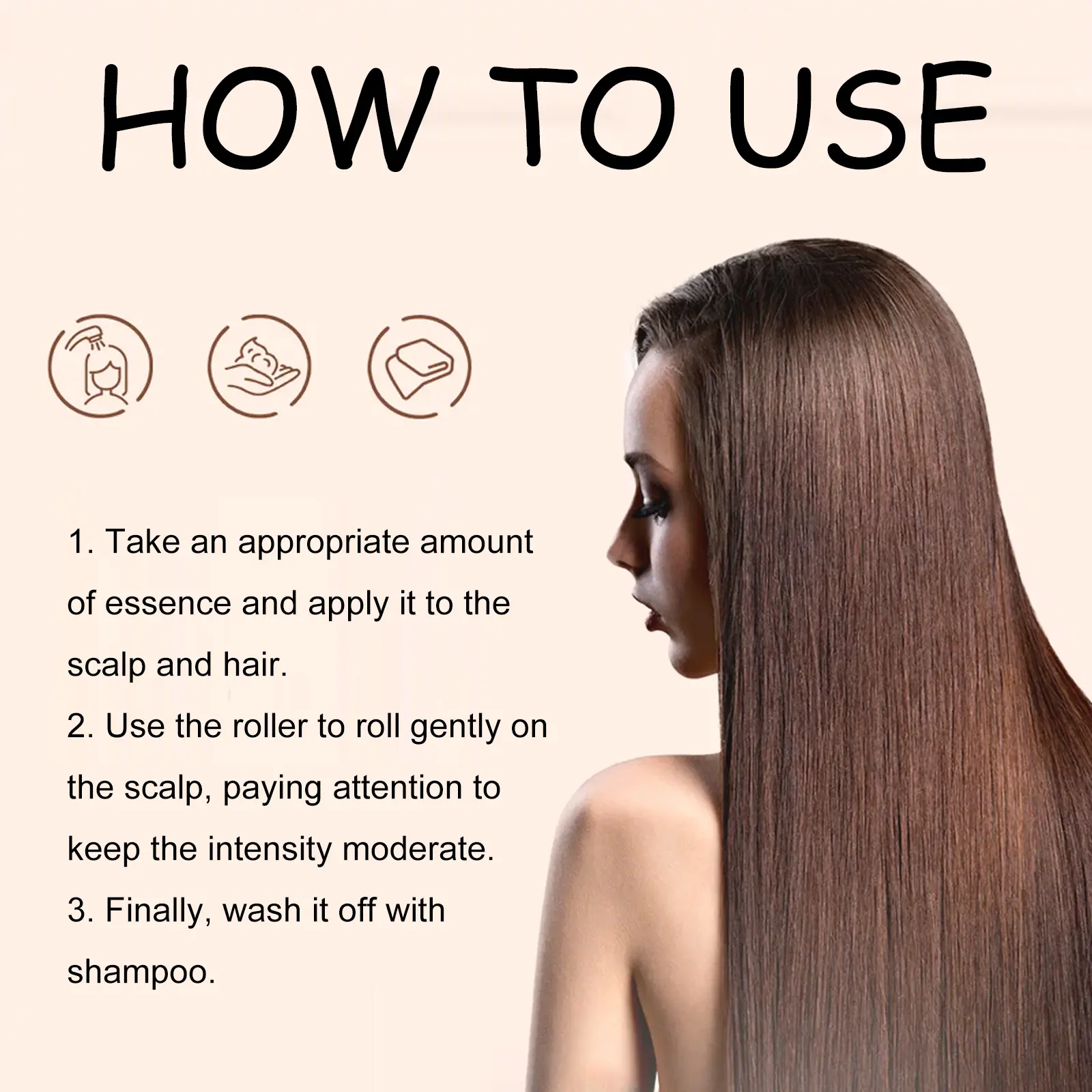 Batana Hair Oil for Dry Hair & Smoothness with Scalp Massager - West&Month 4 batana hair oil moisturize improve dry hair West Month 055 1794
