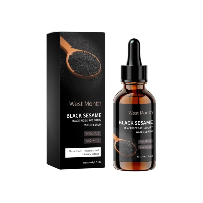 black sesame hair essence nourish improve split ends West Month 143 2893
