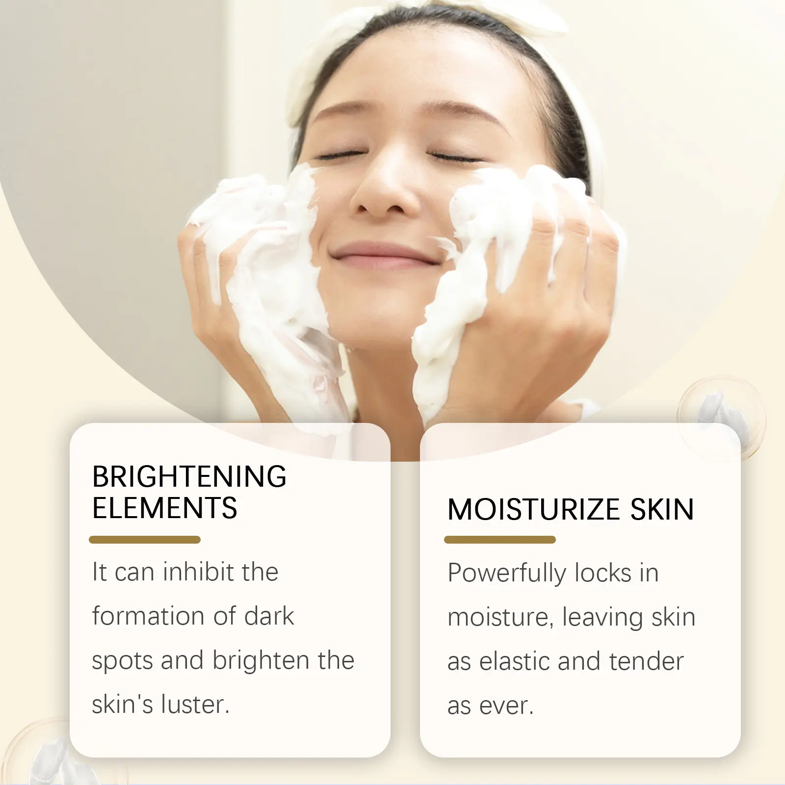 Blackhead Foam Cleanser with Moisturizing Panthenol - West&Month 6 blackhead cleanser clean moisturize gentle foam West Month 214 3799