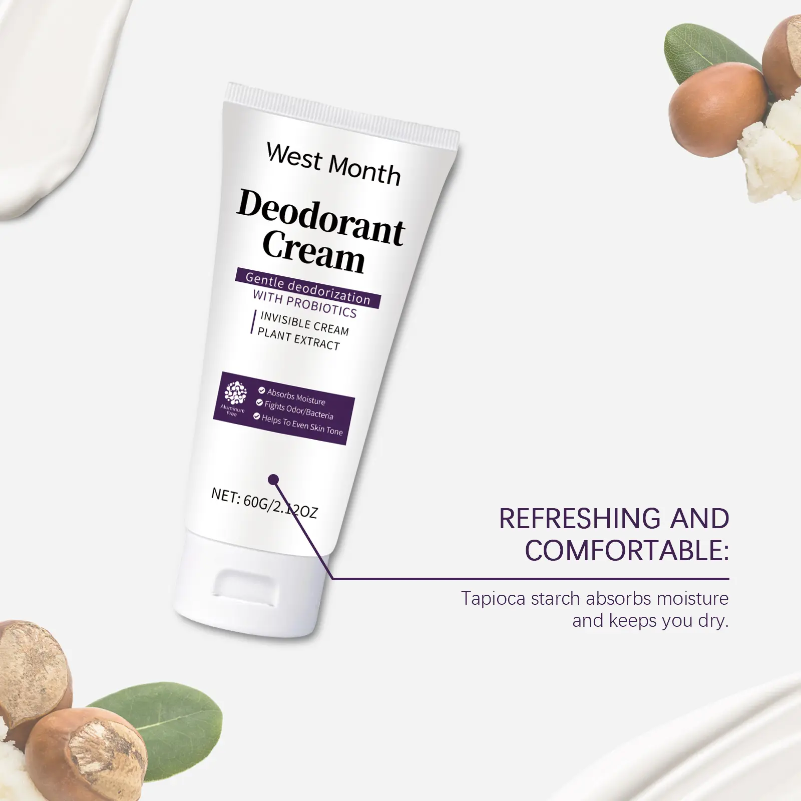 West&Month Skin Brightening Body Care Cream: Moisturizing & Refreshing 8 body care cream moisturizing refreshing brightening West Month 303 4944