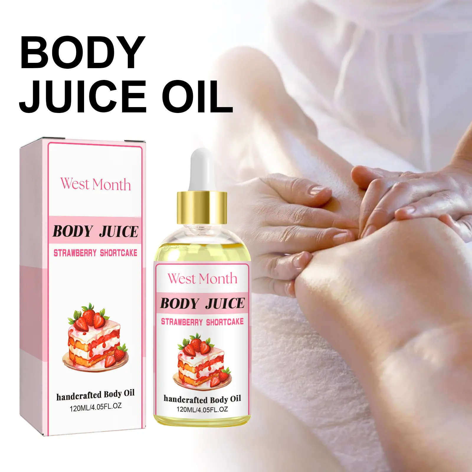 West&Month Body Oil Review: My Honest Take on the Hype 2 Close-up of West&Month Body Oil drops on skin