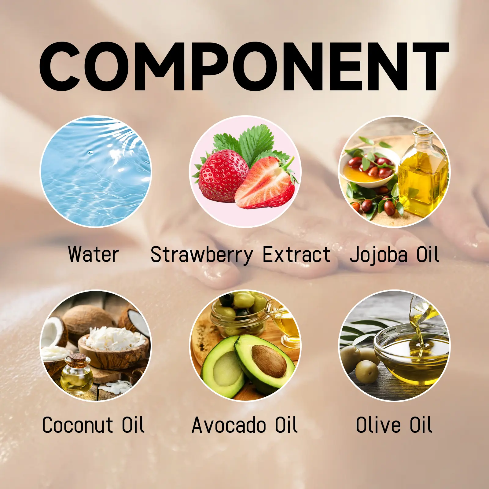 Moisturizing Body Oil for Dry Skin - Firming Massage Essential Oil - West&Month 3 body care oil dry skin firming massage West Month 024 1411
