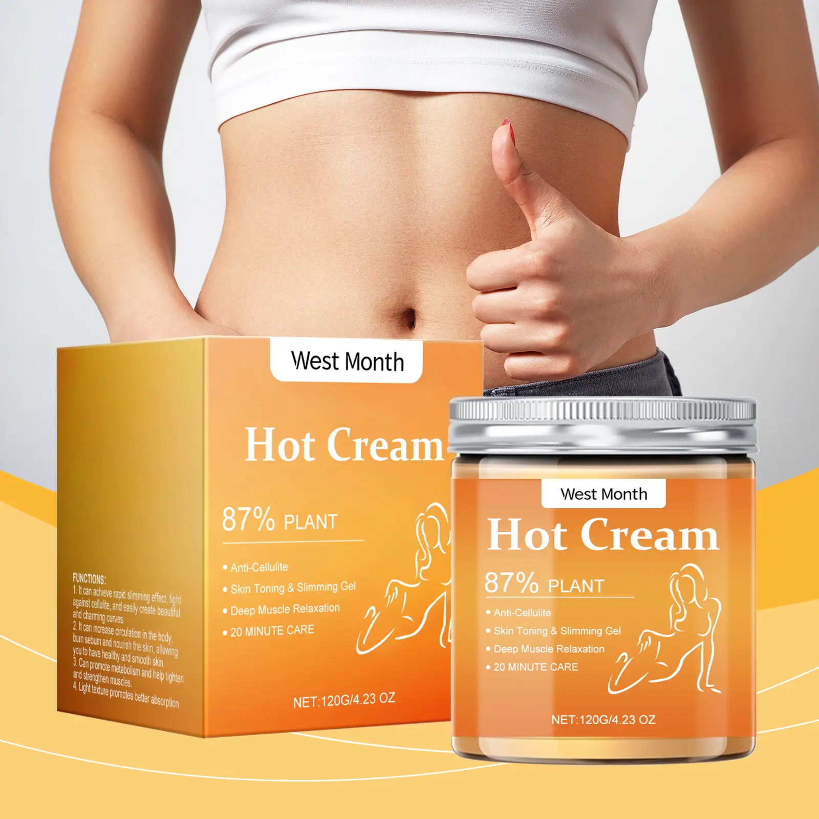 West&Month Body Cream Review: My Honest Thoughts After a Month 2 Close-up of West&Month Body Cream texture on skin