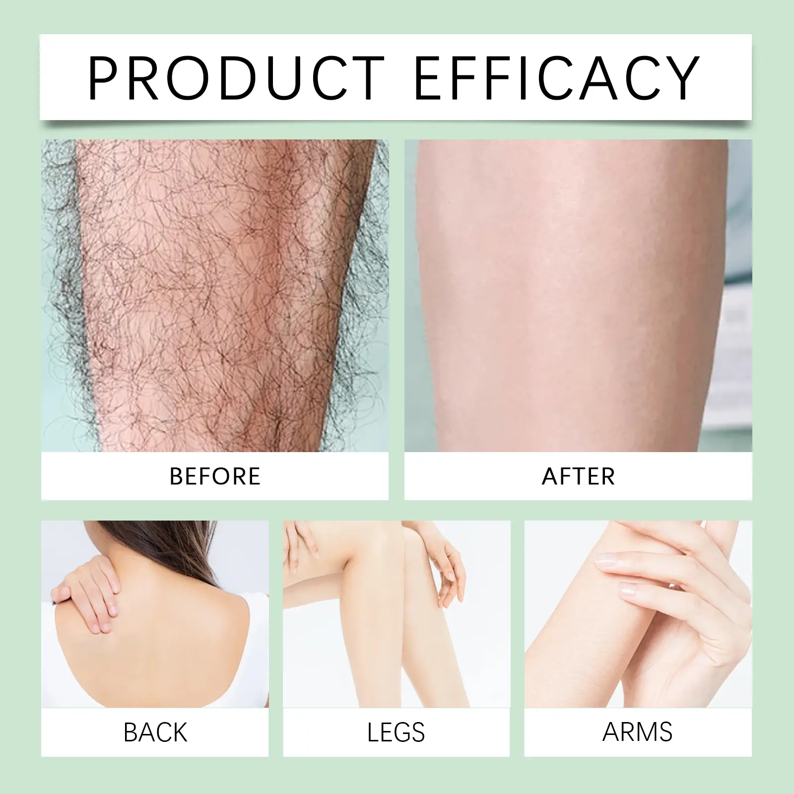 Hair Removal Essential Oil for Smooth & Moisturizing Skin | West&Month 9 body hair oil gentle removal smooth moisturize West Month 314 5064