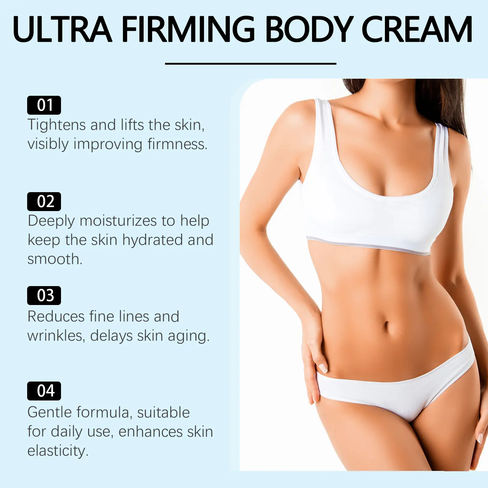 Firming & Moisturizing Body Lotion for Smooth Skin - West&Month 5 body lotion firm moisturize lift massage West Month 611 8973