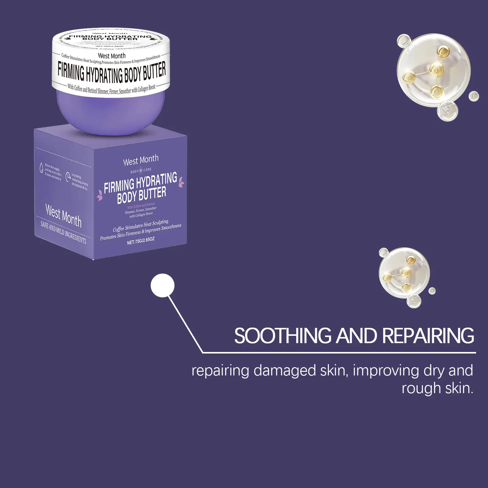 West&Month Hydrating Body Massage Cream for Firming and Moisturizing 6 body massage cream hydrating moisturizing West Month 019 1345