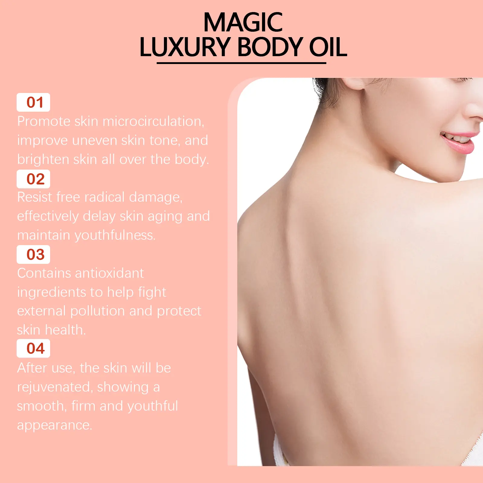 Body Moisturizing Oil for Daily Hydration and Massage - West&Month 5 body moisturizing oil daily firming brightening West Month 122 2637