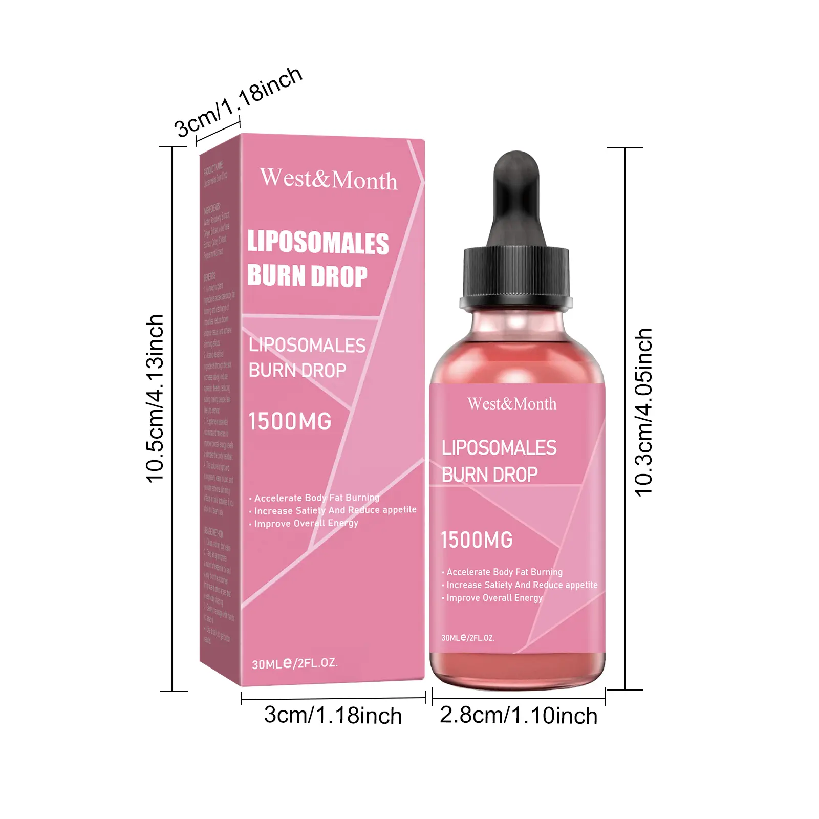 Firming Body Shaping Essential Oil for Contouring - West&Month 1 body shaping oil massage firming beauty West Month 350 5543