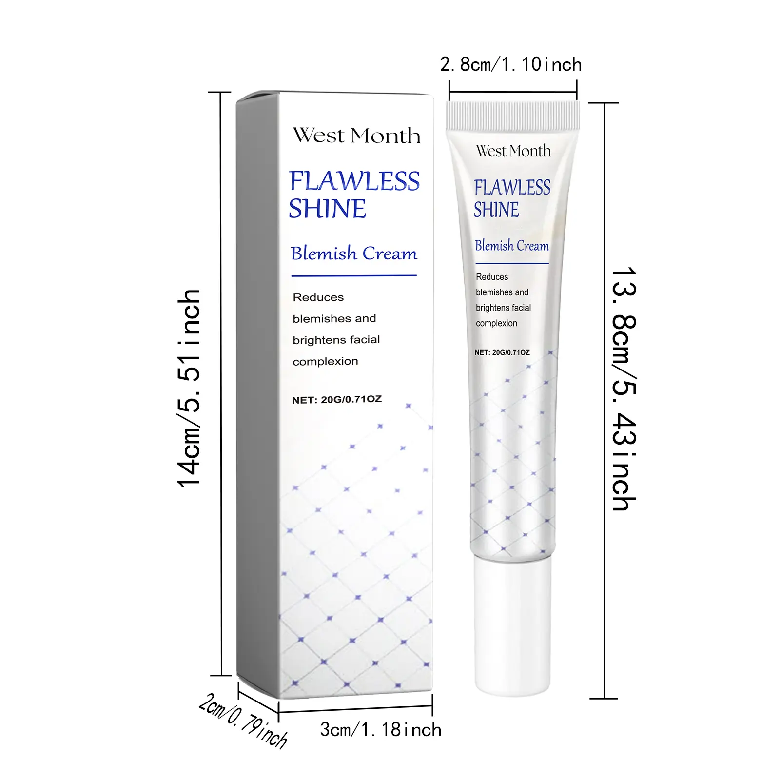 Moisturizing Body Cream for Gentle Skin Care - West&Month 1 body skin cream even tone gentle moisturize West Month 394 6159