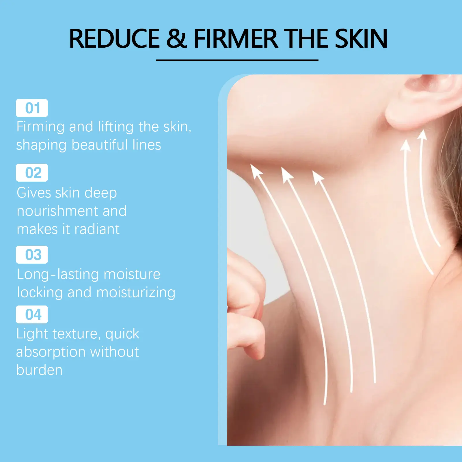 Firming Body Cream for Skin Elasticity & Repair - West&Month 5 body skin firming cream gentle repair hydrate West Month 451 6946