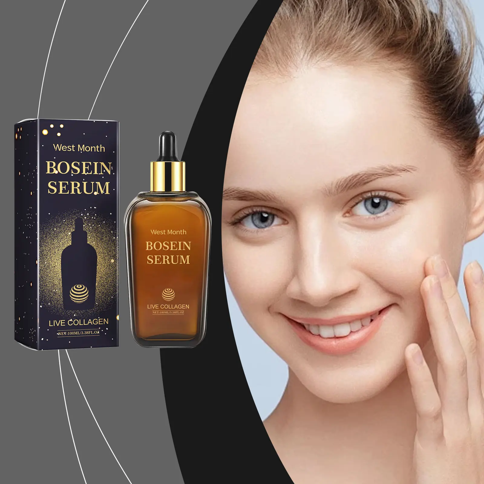 Bossin Serum for Deep Skin Moisturization - West&Month 2 bosin serum moisturize skin West Month 163 3148