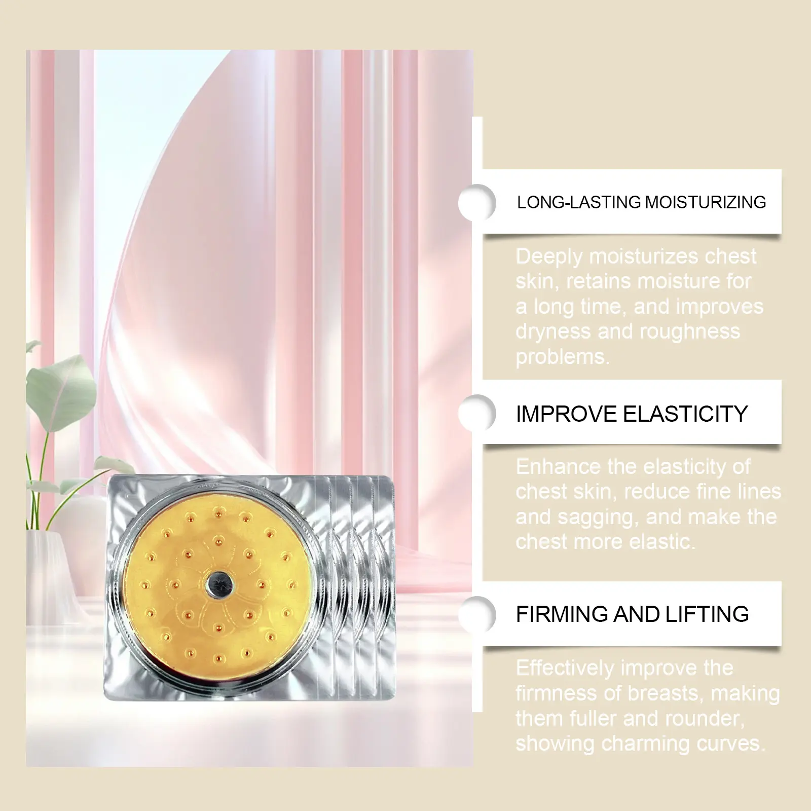 Breast Care Patch for Nourishing Skin Support - West&Month 5 breast care patch gentle nourish daily West Month 584 8702