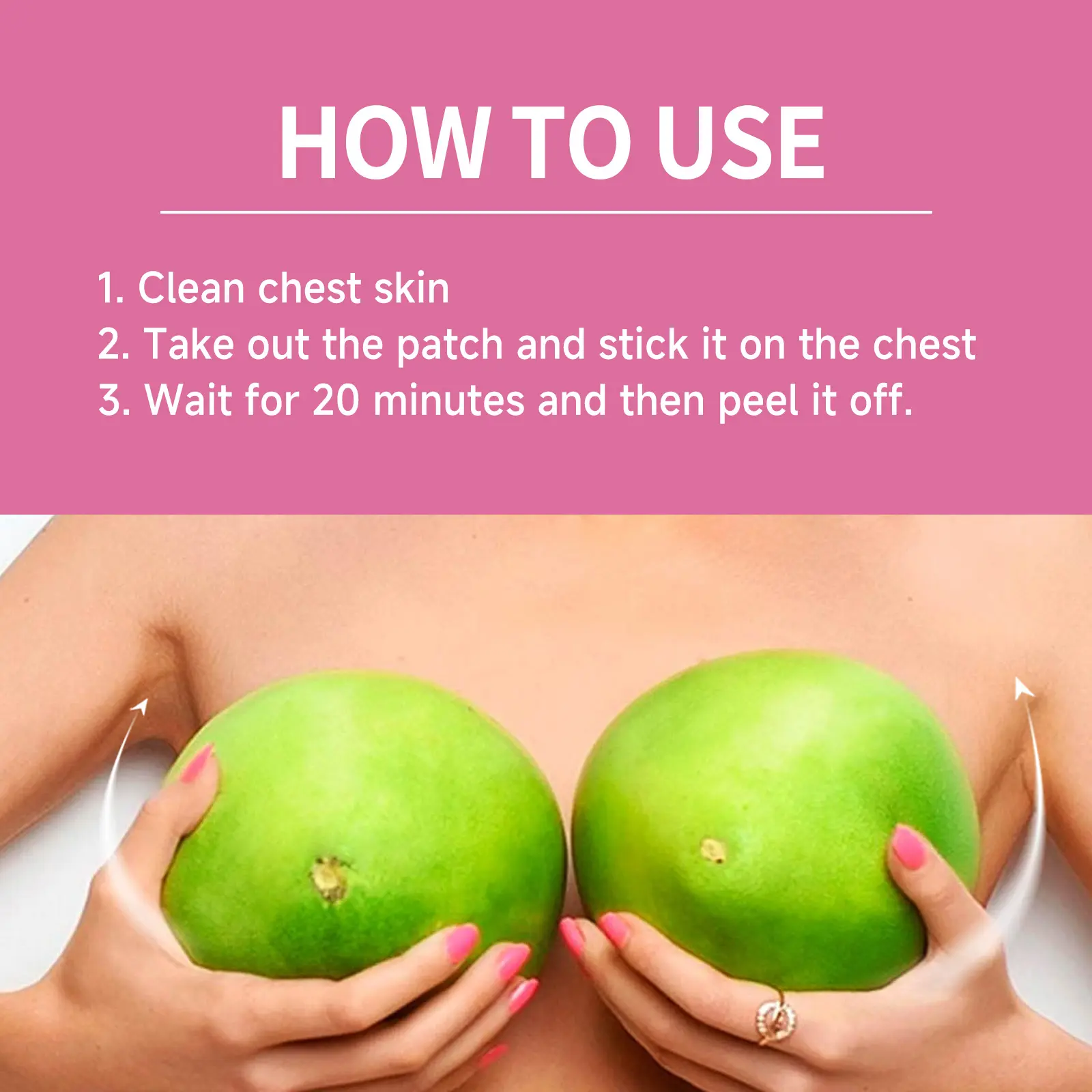 Breast Lift Patch for Firming and Anti-Sagging - West&Month 4 breast lift patch firm plump anti sag West Month 382 5994