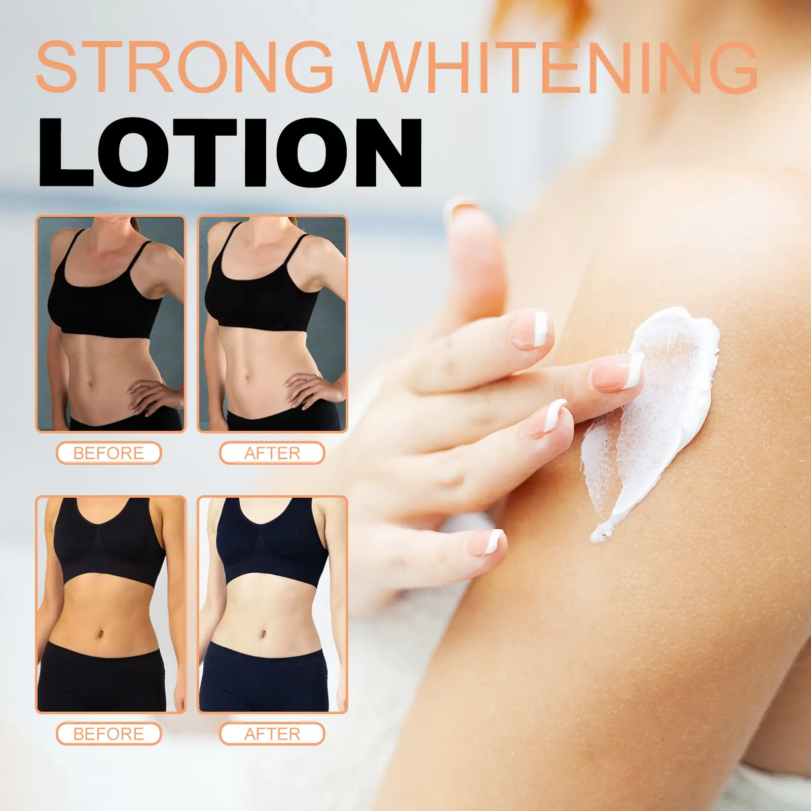 Brightening Body Lotion for Skin Tone Improvement - West&Month 10 brightening body lotion moisturizing repairing West Month 059 1854