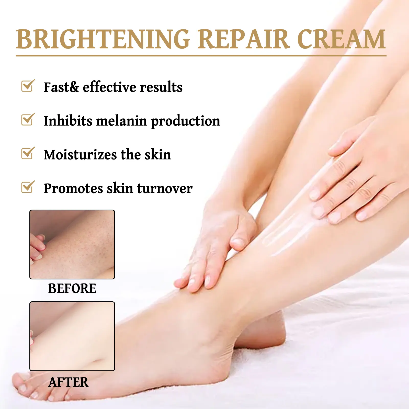 Brightening Repair Cream with Retinol & Niacinamide - West&Month 6 brightening repair cream anti dark whitening West Month 334 5331