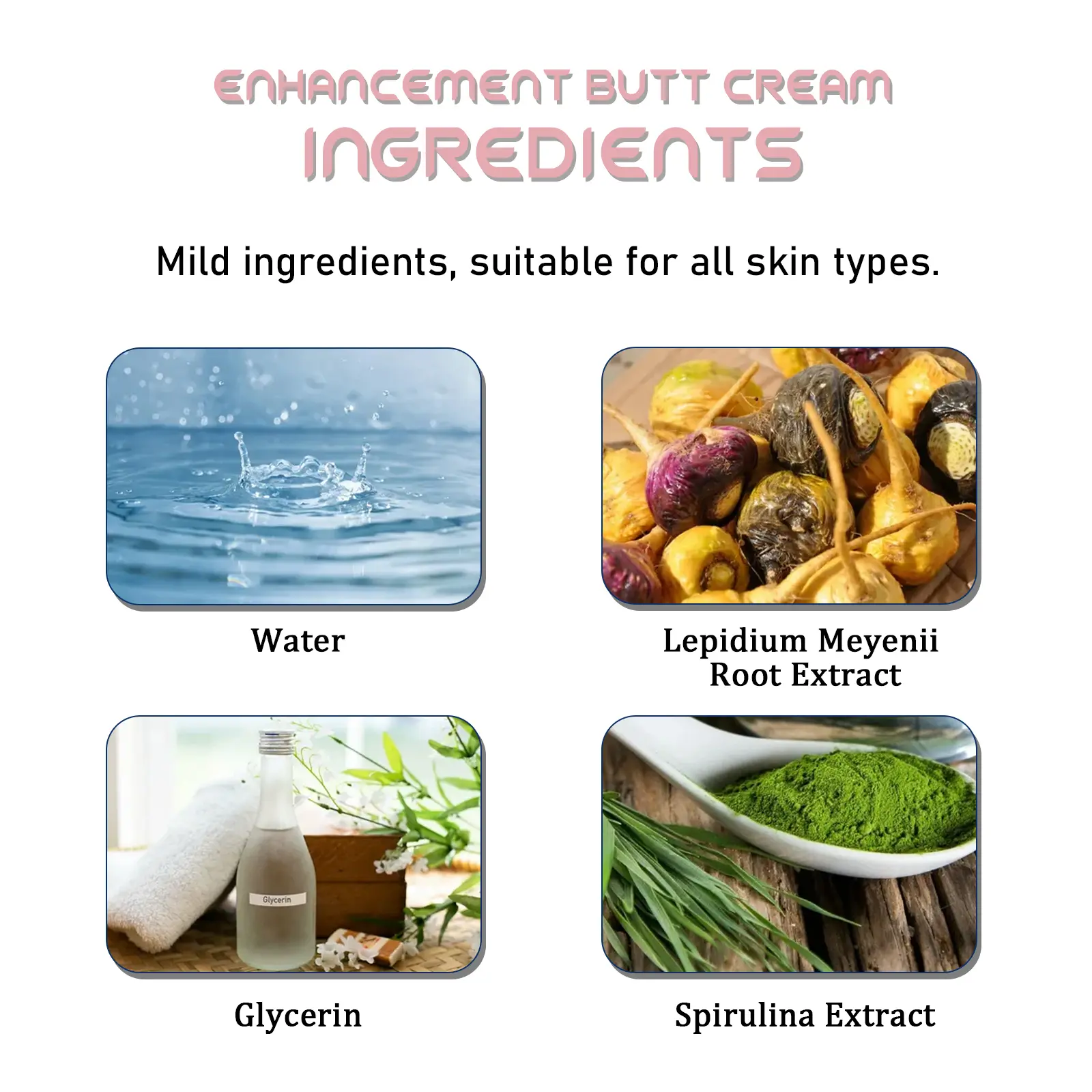 Butt Lift Cream for Firming, Toning & Moisturizing - West&Month 3 butt lift cream sculpting firming toning West Month 084 2154