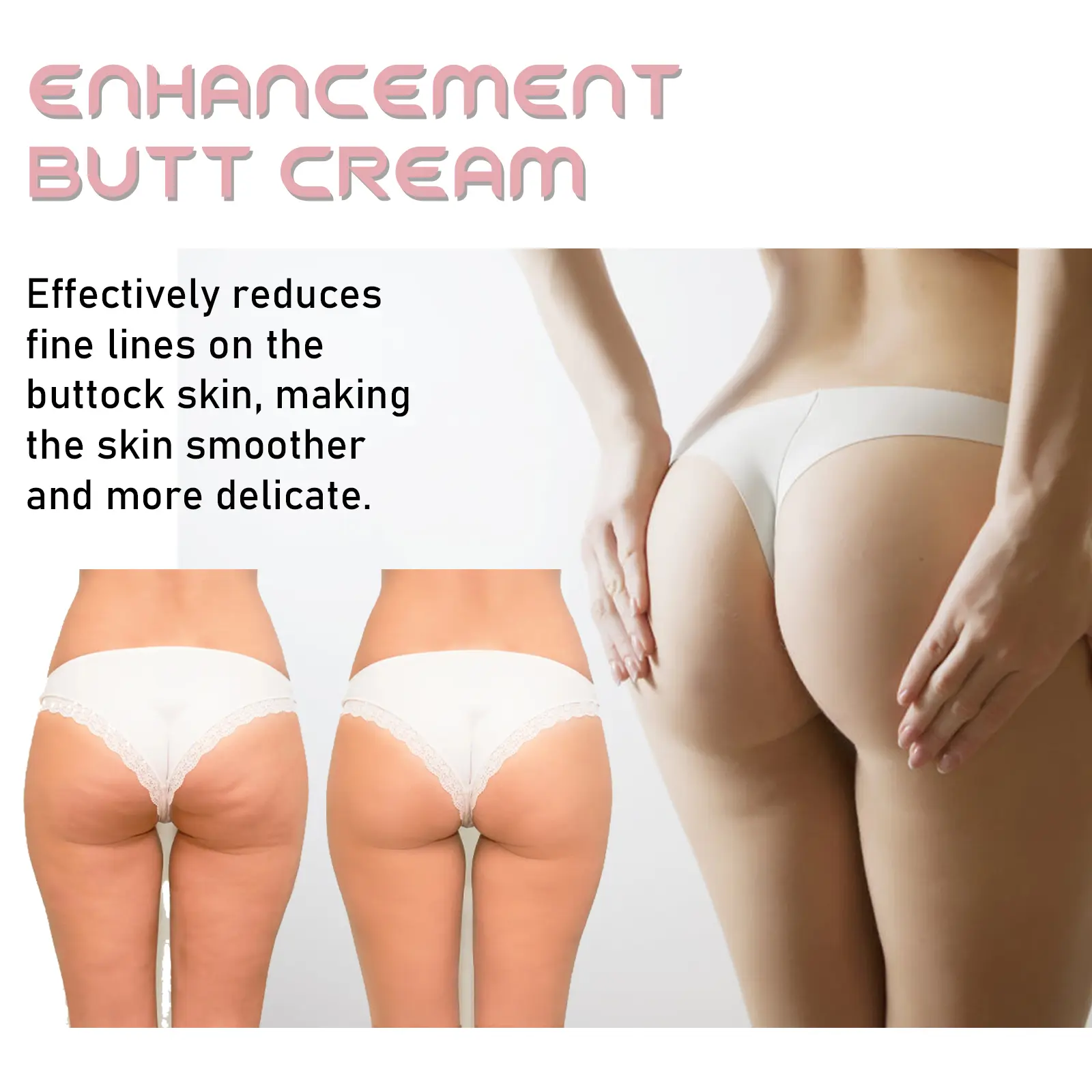 Butt Lift Cream for Firming, Toning & Moisturizing - West&Month 5 butt lift cream sculpting firming toning West Month 084 2156