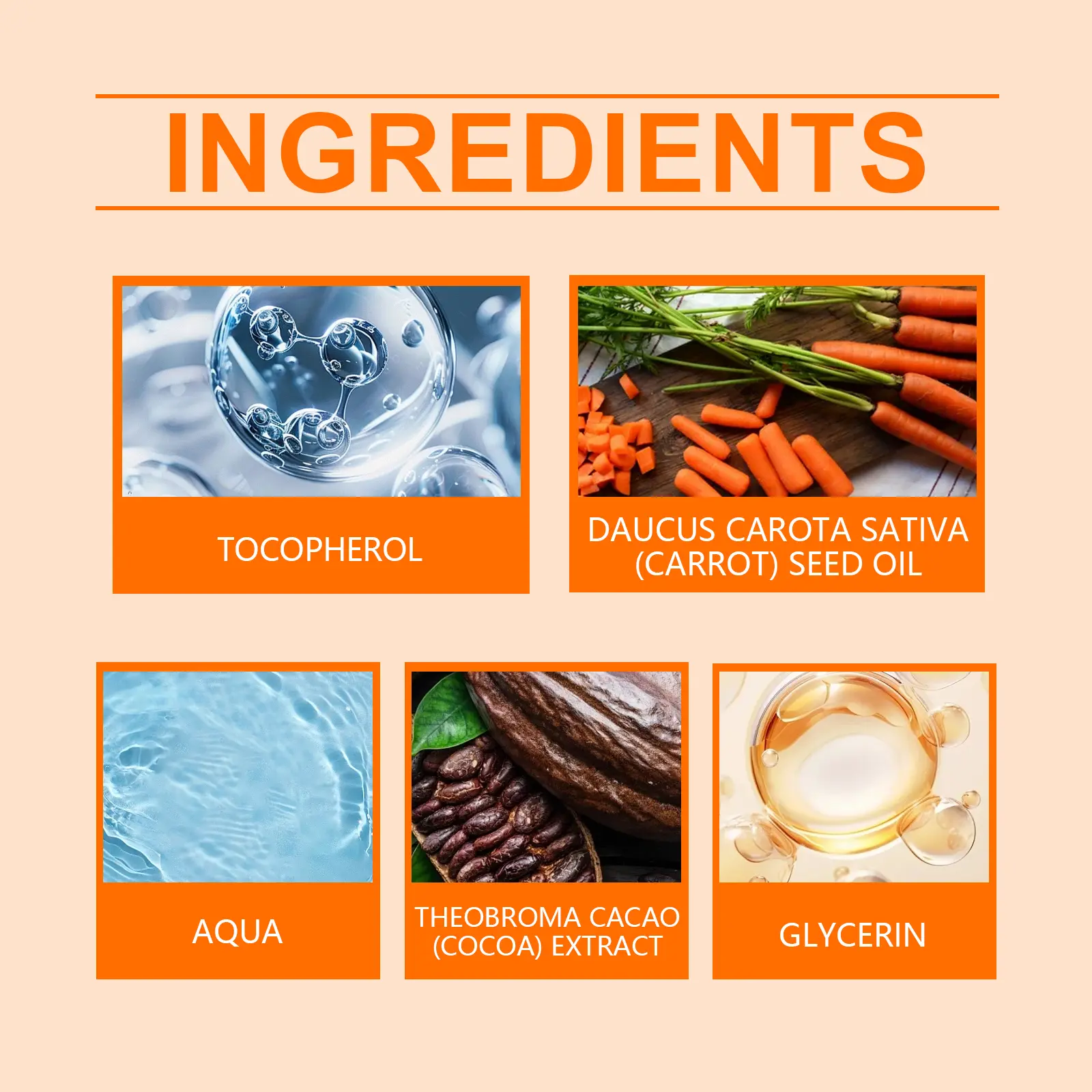 Carrot Black Gel Summer Body Moisturizer with Cocoa Extract - West&Month 3 carrot black gel summer outdoor moisturizing West Month 018 1329