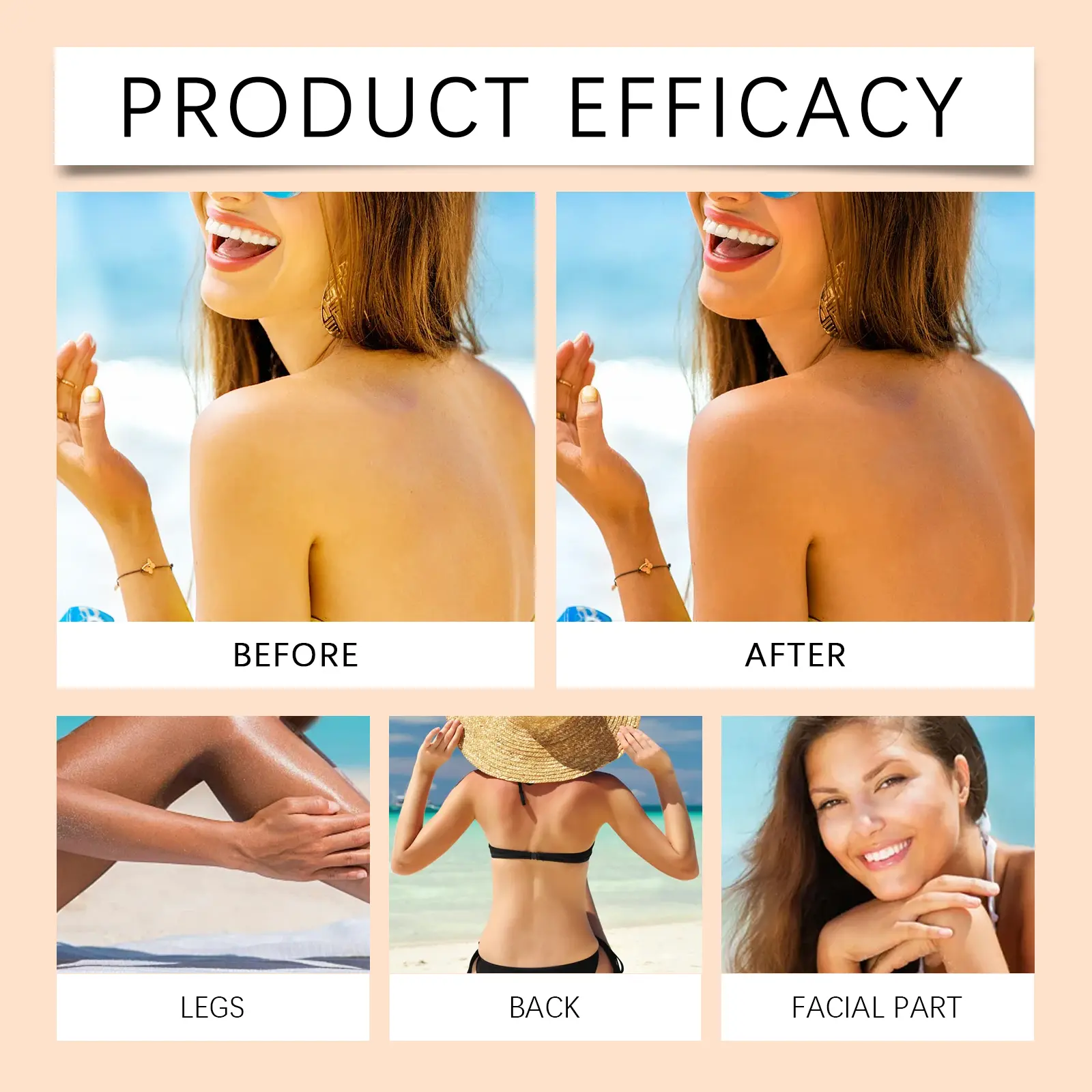 Carrot Black Gel Summer Body Moisturizer with Cocoa Extract - West&Month 9 carrot black gel summer outdoor moisturizing West Month 018 1335