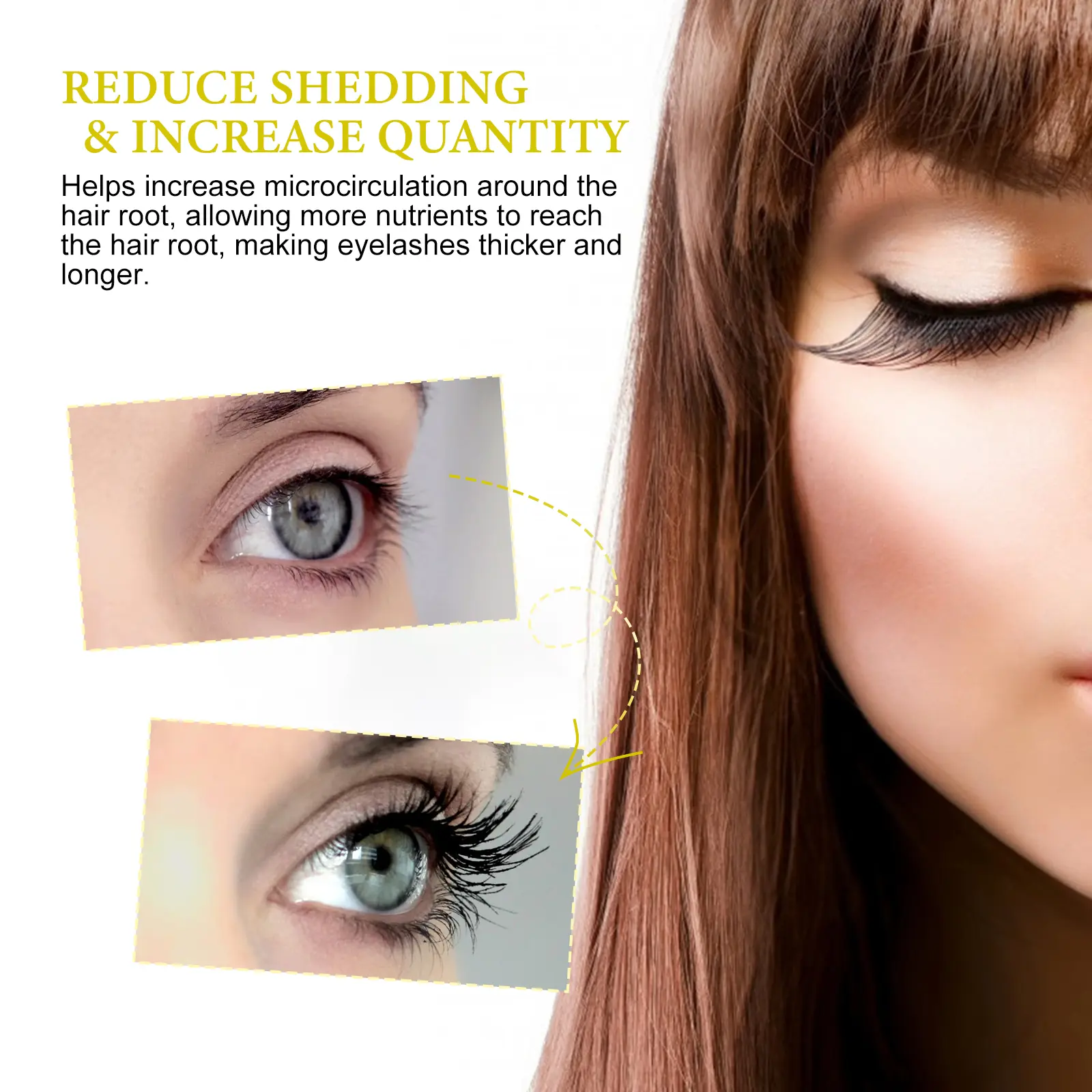 Castor Oil Mascara for Thickening & Curling - West&Month 5 castor oil mascara thicken moisturize curl West Month 325 5201