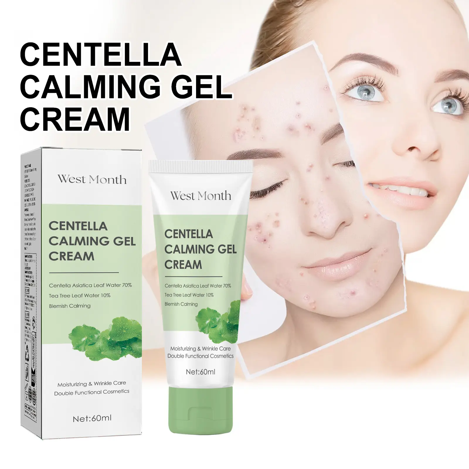 Centella Hydra Cream Brightening and Firming Moisturizer - West&Month 2 centella hydra cream brighten firm smooth West Month 294 4827