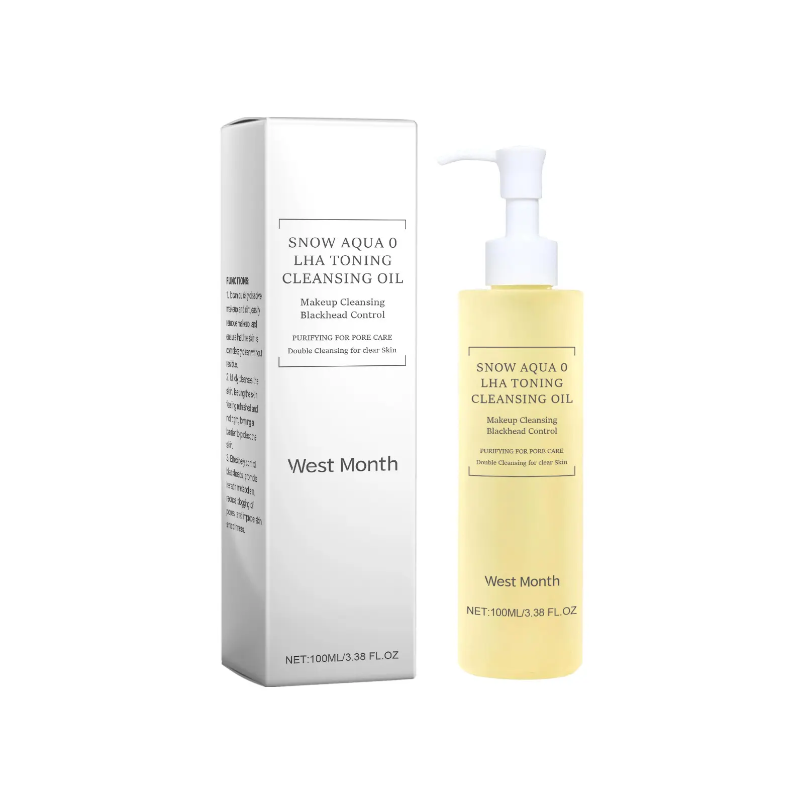 West&Month Citrus Cleansing Oil Review: My Real Thoughts After 30 Days 1 West&Month Citrus Cleansing Oil bottle on a bathroom counter