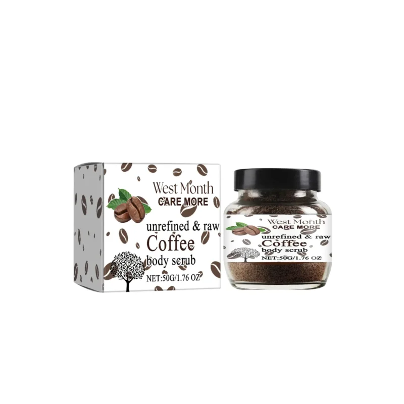 coffee body scrub clean exfoliate moisturize West Month 298 4875