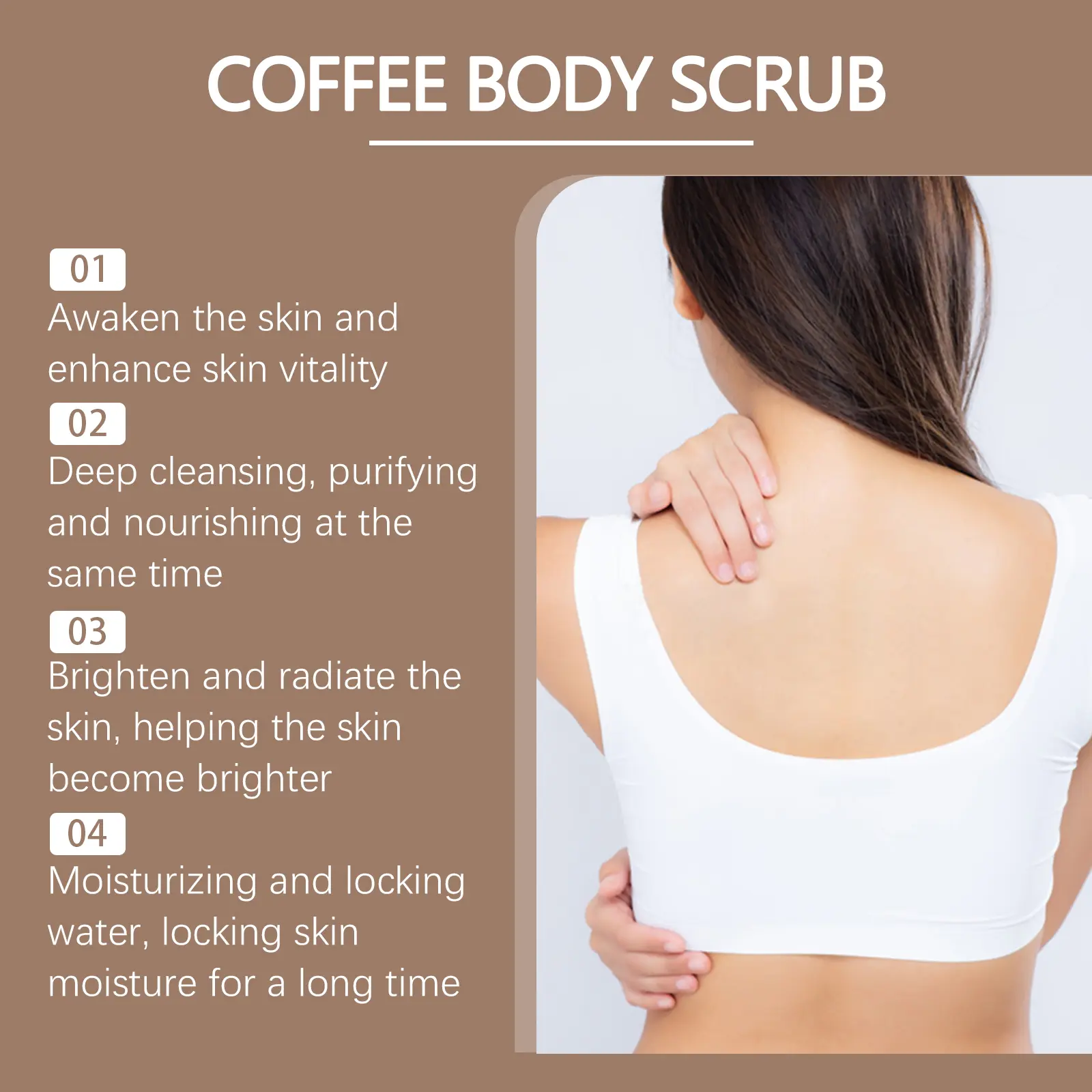 Coffee Body Scrub for Exfoliating and Moisturizing - West&Month 5 coffee body scrub clean exfoliate moisturize West Month 298 4885