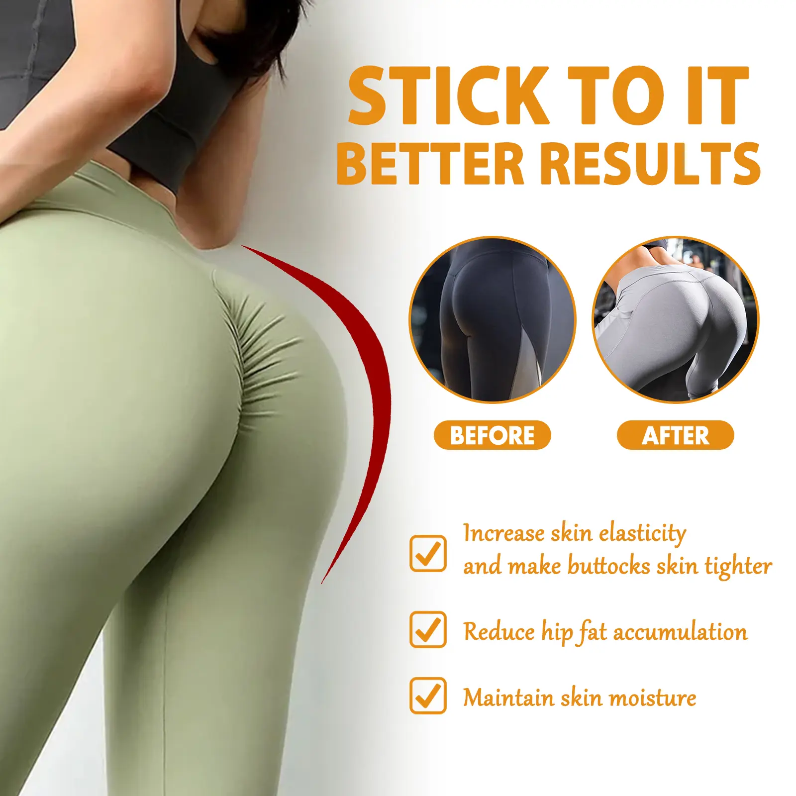 Collagen Butt Firming and Lifting Patches for Toned Skin - West&Month 9 collagen butt lift firm peach butt West Month 666 9521
