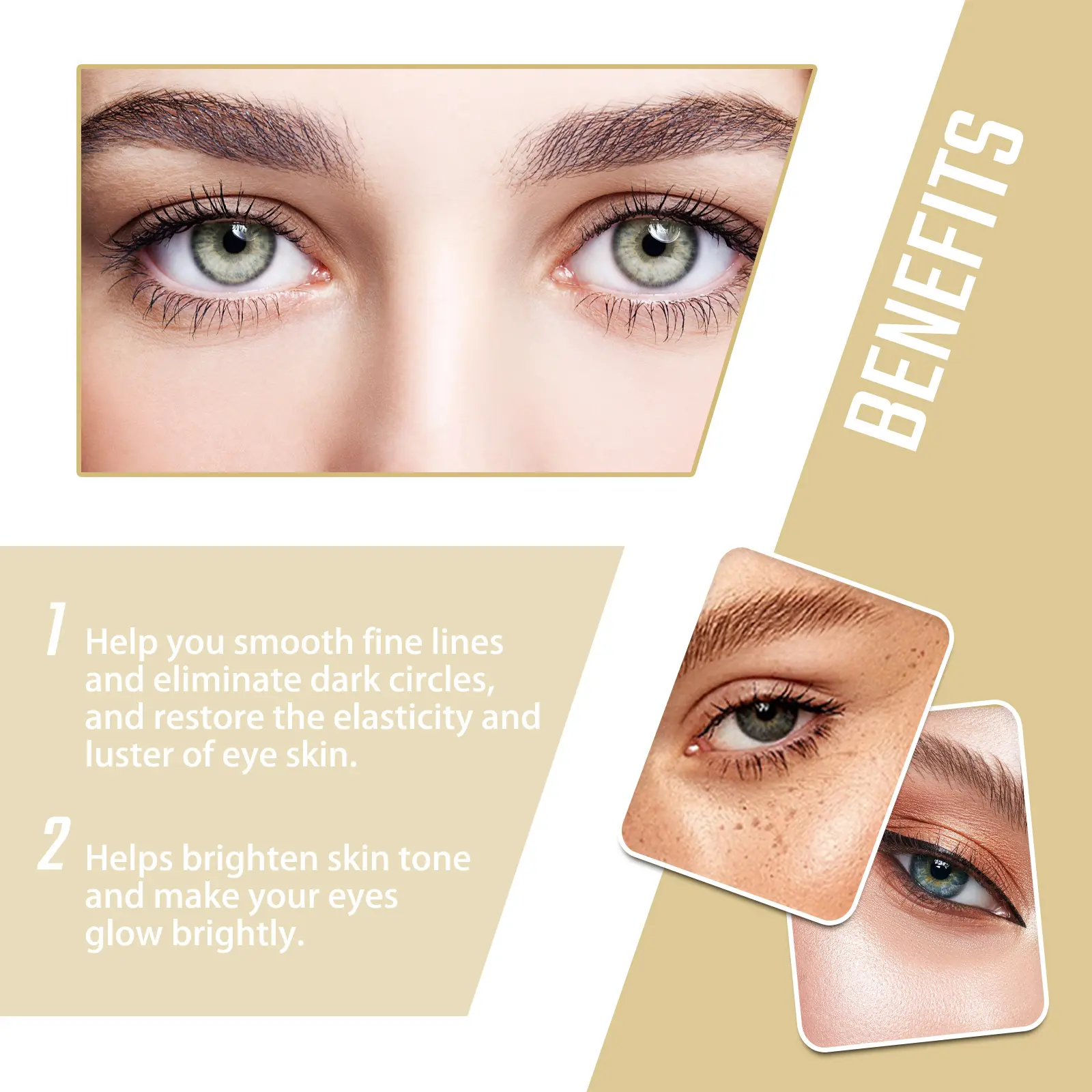 Collagen Eye Mask for Dark Circles & Fine Lines - West&Month 5 collagen eye mask moisturize reduce lines West Month 362 5719