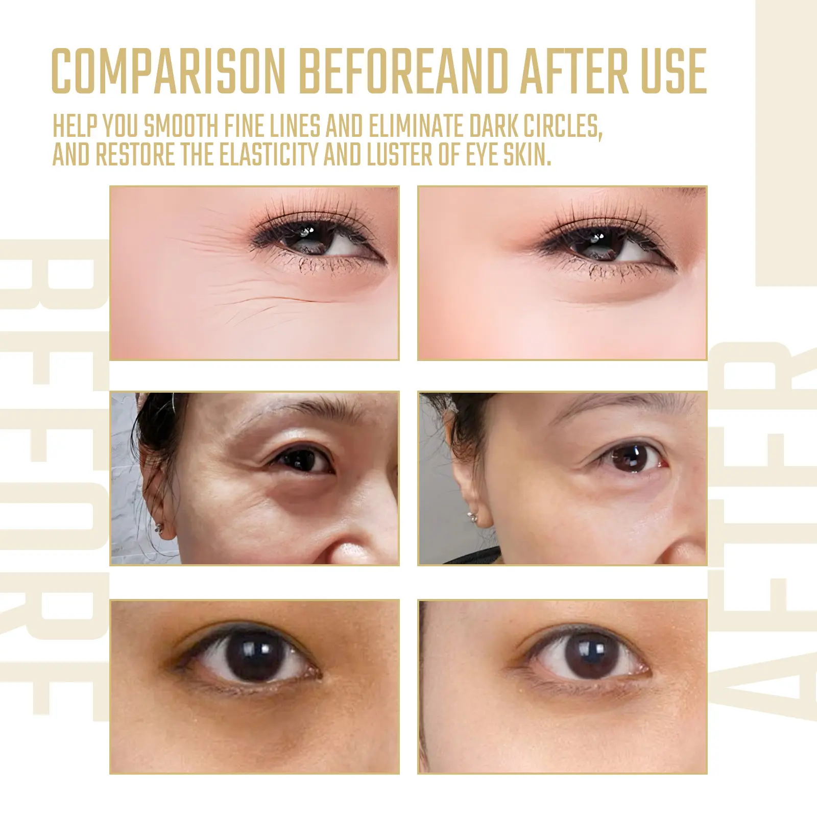 Collagen Eye Mask for Dark Circles & Fine Lines - West&Month 9 collagen eye mask moisturize reduce lines West Month 362 5723