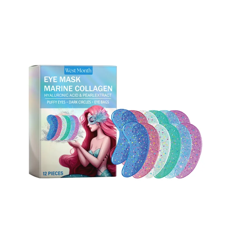 collagen eye strips lighten lines firm hydrate West Month 365 5752