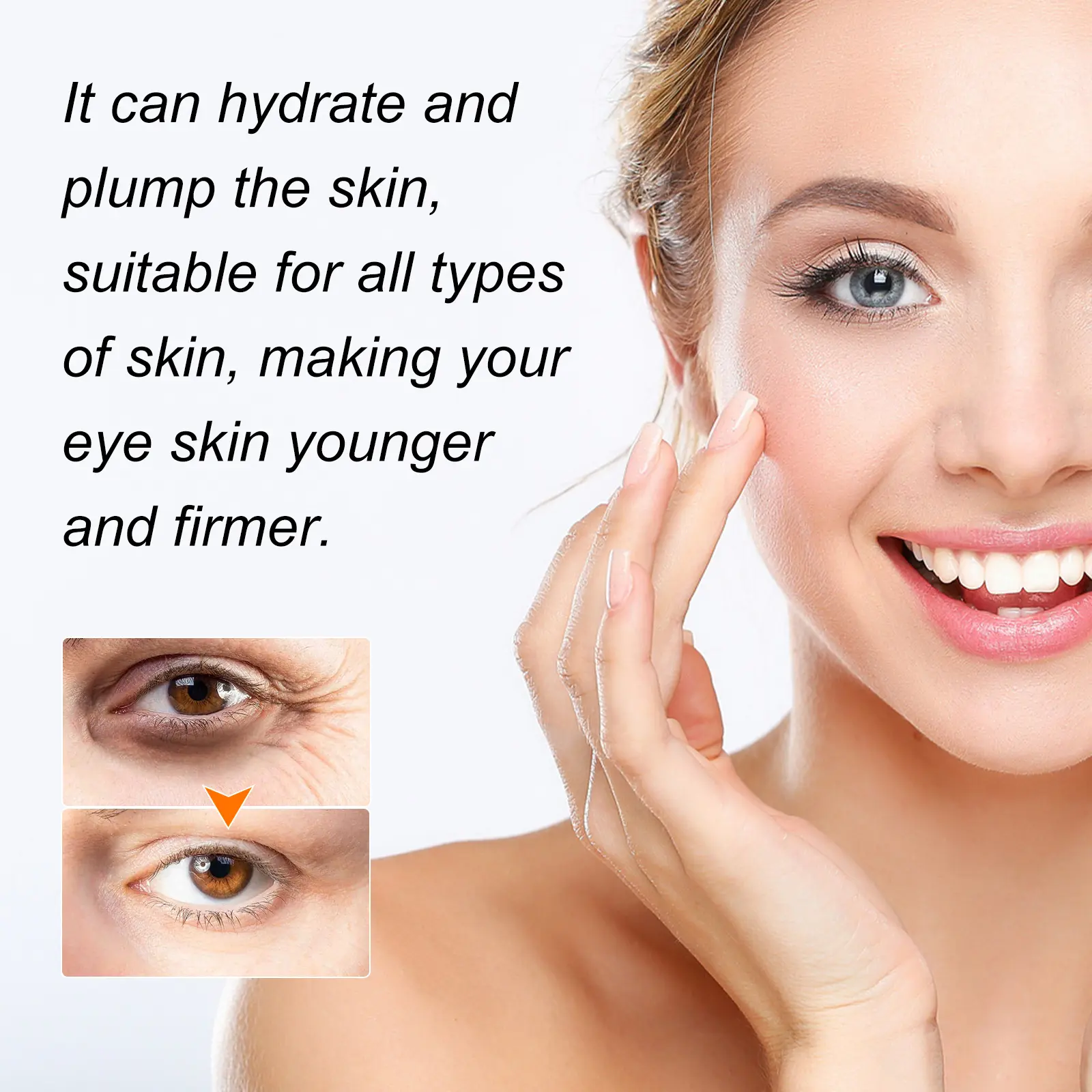 Collagen Eye Strips for Fine Lines and Dark Circles - West&Month 5 collagen eye strips lighten lines firm hydrate West Month 365 5762