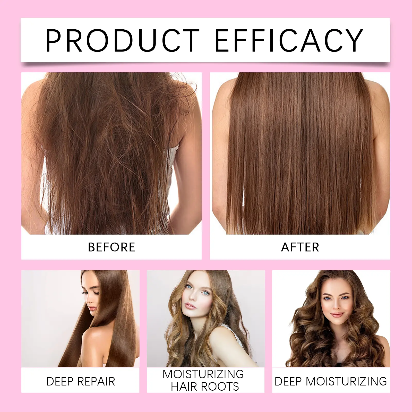 Collagen Hair Mask for Damaged Hair Repair - West&Month 9 collagen hair mask gently nourish soften West Month 261 4386
