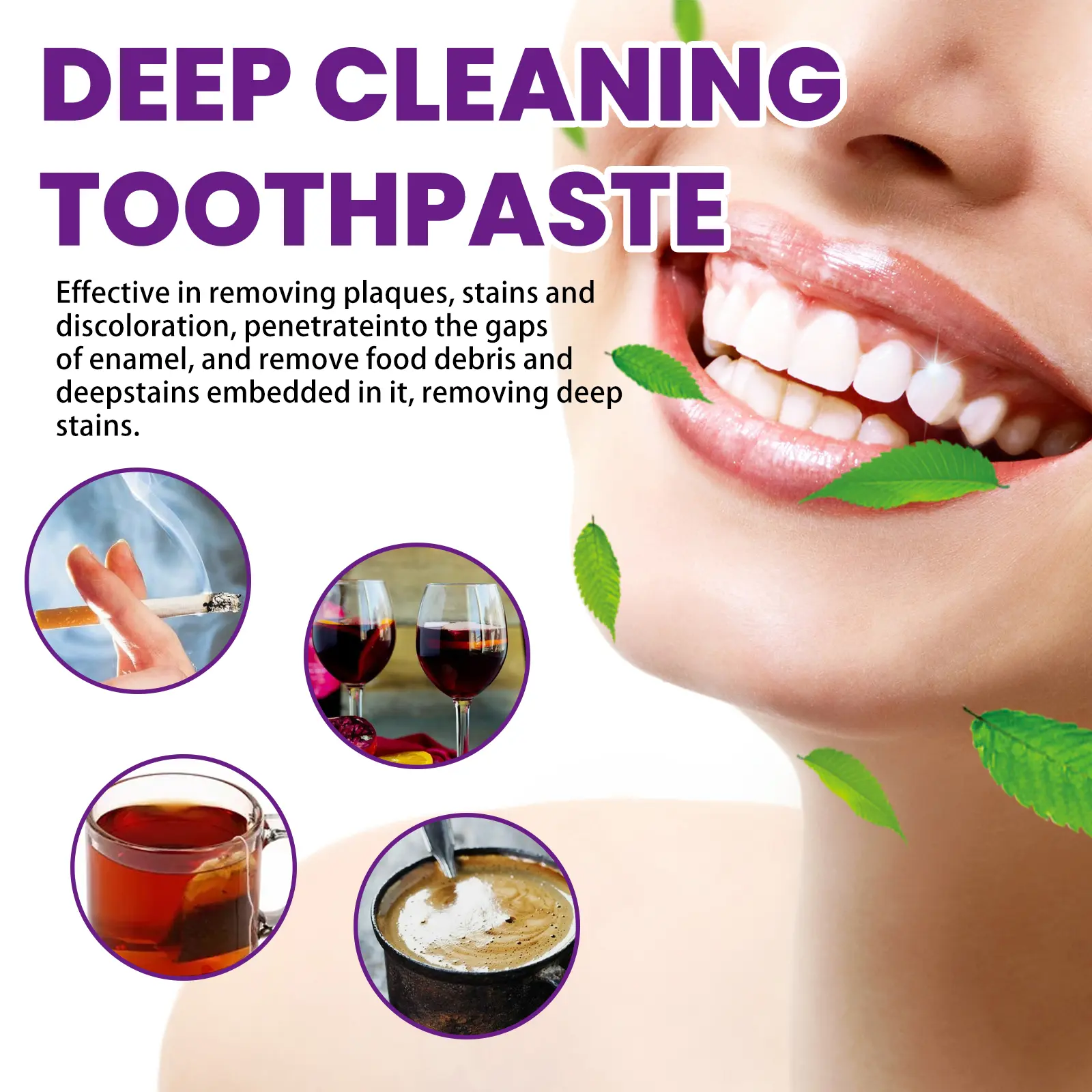 Color Correcting Toothpaste for Teeth Whitening & Stain Removal West&Month 6 color correcting teeth whitening toothpaste West Month 016 1308