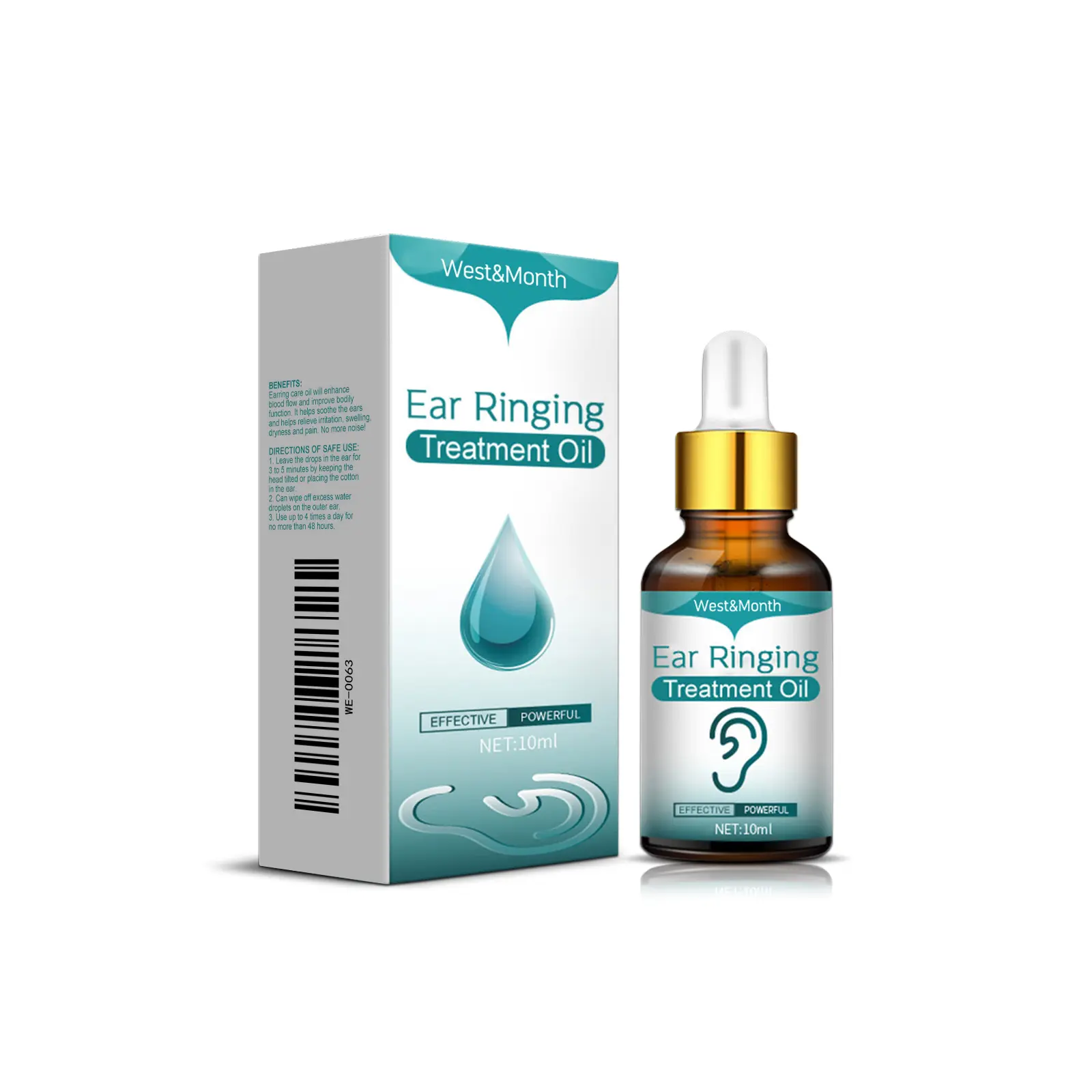My Honest Take on West&Month Ear Care Oil: Is It the Fix for Itchy, Ringing Ears? 1 West&Month Ear Care Oil bottle and packaging